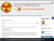 Tablet Screenshot of ozztme.pl
